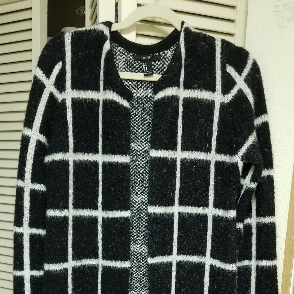 Open Long Cardigan